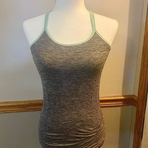 H&M Athletic Top With Crisscrossed Back